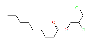 2,3-Dichloropropyl nonanoate